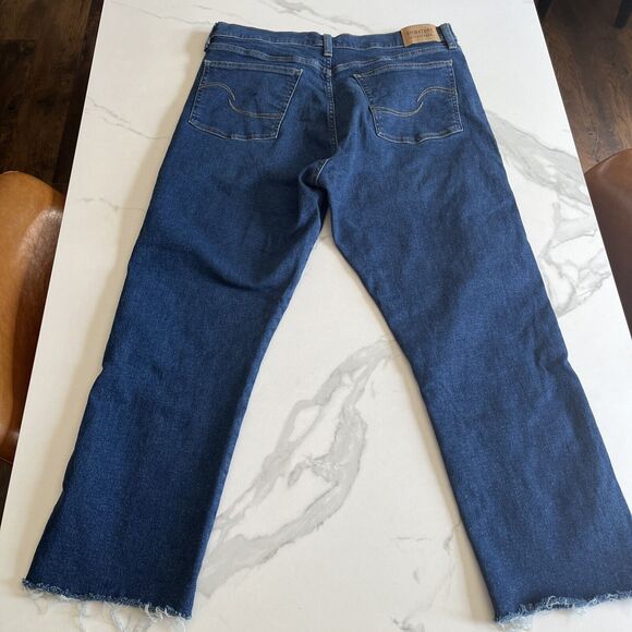 Signature by Levi Strauss Heritage High Rise Straight Leg Jeans Women's Size 33 - Picture 13 of 15